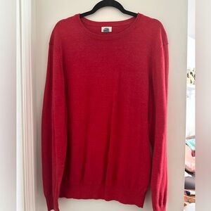 Red Old Navy sweater